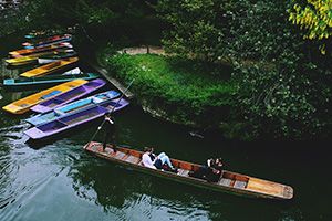 Punting in Oxford