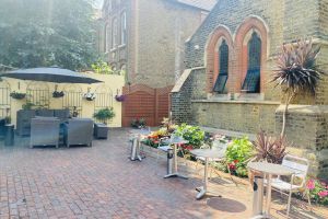 Innenhof London-Fulham