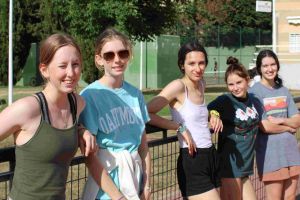 Schülerinnen in Salamanca