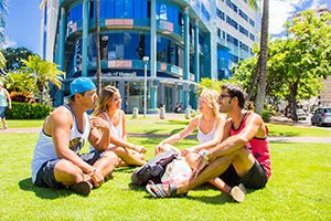 Schulgebäude Honolulu