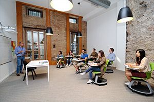 Kursraum Sprachschule Valencia