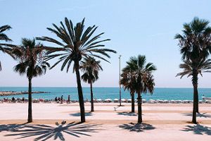 Strand von Barcelona