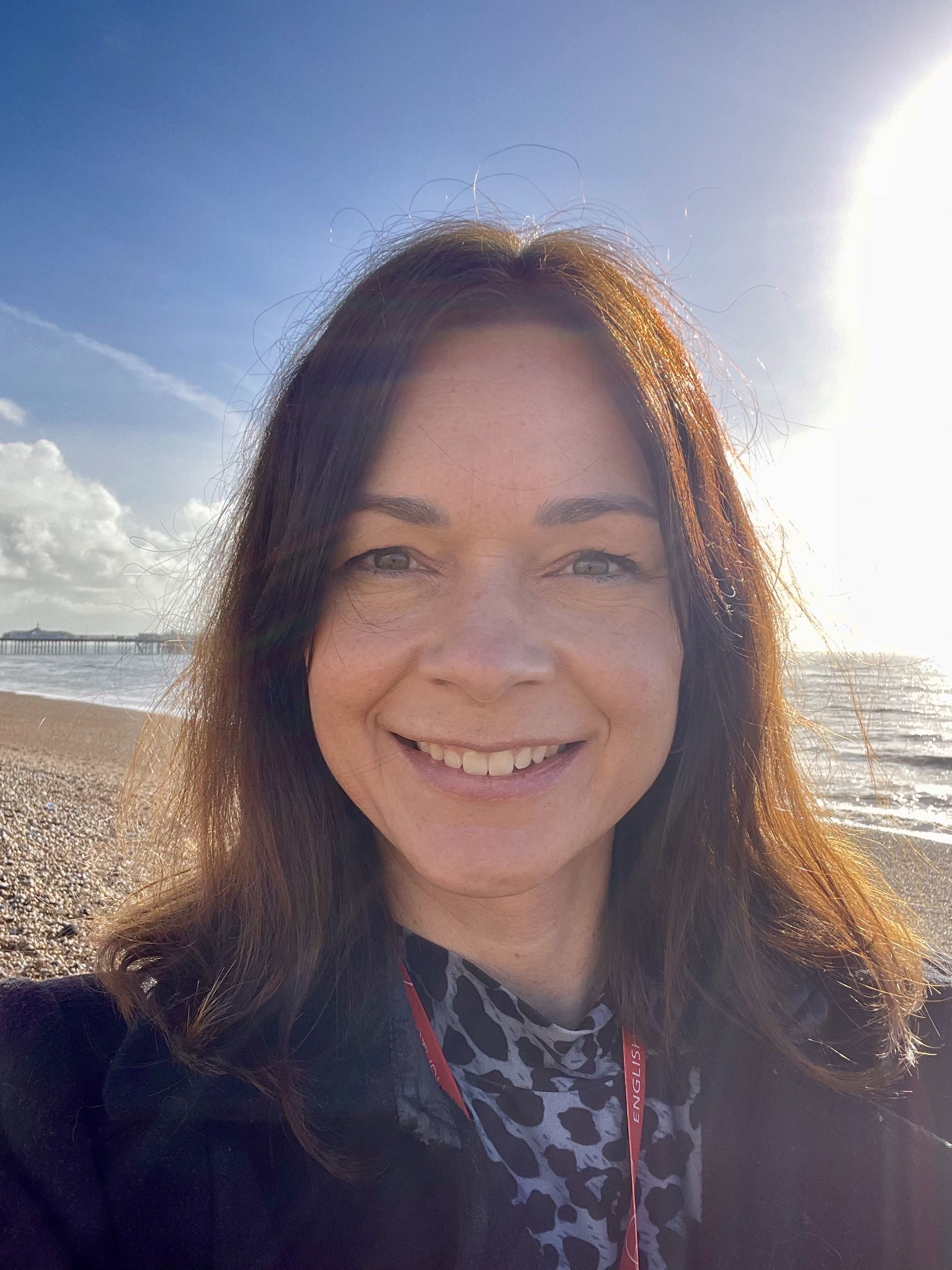 Brighton Beach im Januar