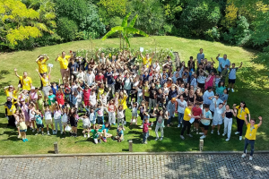 Englischunterricht im Park