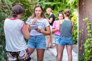 Unterricht im Freien