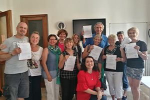 Kurszertifikat Sprachschule Salerno