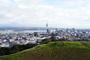 Blick auf Auckland