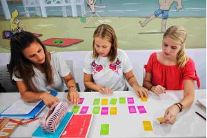 Konzentration im Sprachkurs