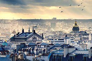 Über den Dächern von Paris