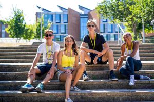 Auf dem Residenzgelände