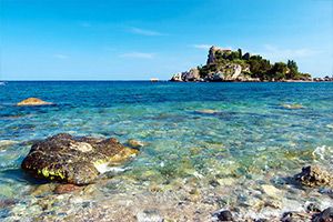 Insel vor Taormina