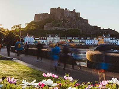 Sightseeing auf Jersey