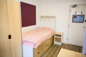 Einzelzimmer auf dem Campus