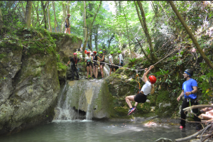 Englischcamp Outdoor Canyoning