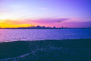 Küste vor Boston