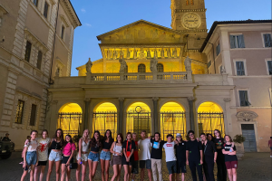 Trastevere bei Nacht
