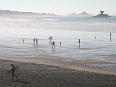 Surfer auf Jersey