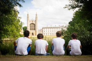 Blick auf Cambridge