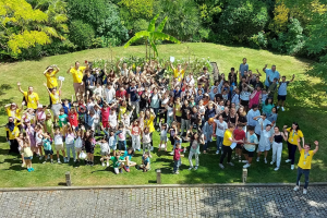 Englischunterricht im Park