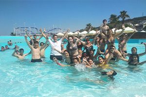 Schülersprachreise Malta Ausflug Wasserpark 